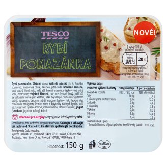 Tesco Rybí pomazánka 150g