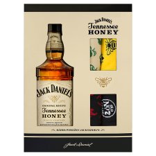 Jack Daniel's Tennessee Honey 0,7l + 4 páry ponožek