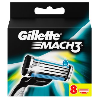 Gillette Mach3 Náhradní Hlavice K Pánskému Holicímu Strojku – 8 ks
