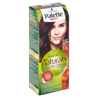 Schwarzkopf Palette Permanent Naturals Color Creme barva na vlasy Čokoládově Hnědý 868 (3-68)