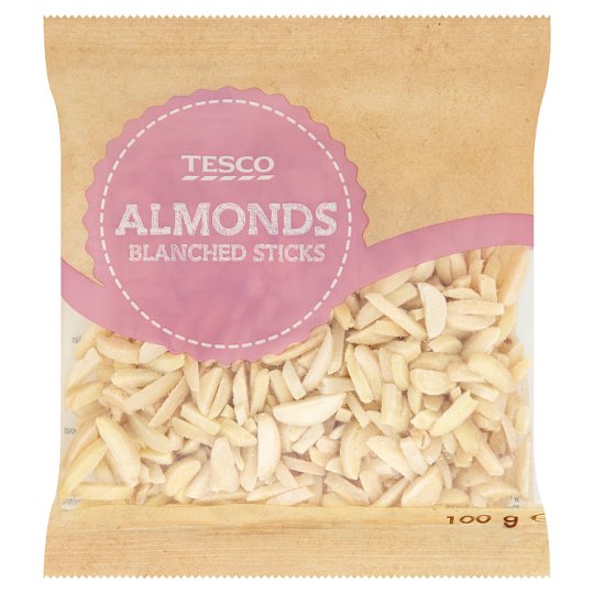 Tesco Mandle blanšírované sekané 100g