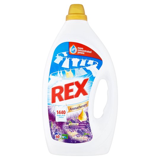 Rex Aromatherapy Gel Provence Lavender & Jasmin 60 praní 3,00l