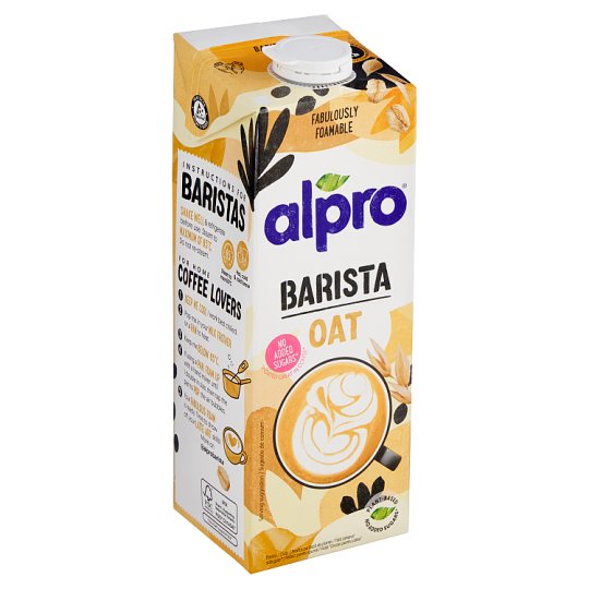 Alpro Barista Oat Drink 1L Tesco Groceries