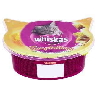 Whiskas Temptation s kuřecím masem a sýrem 60g