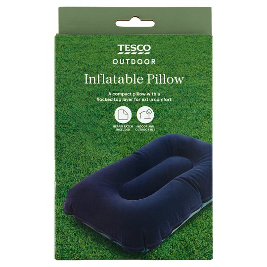 tesco inflatable travel pillow