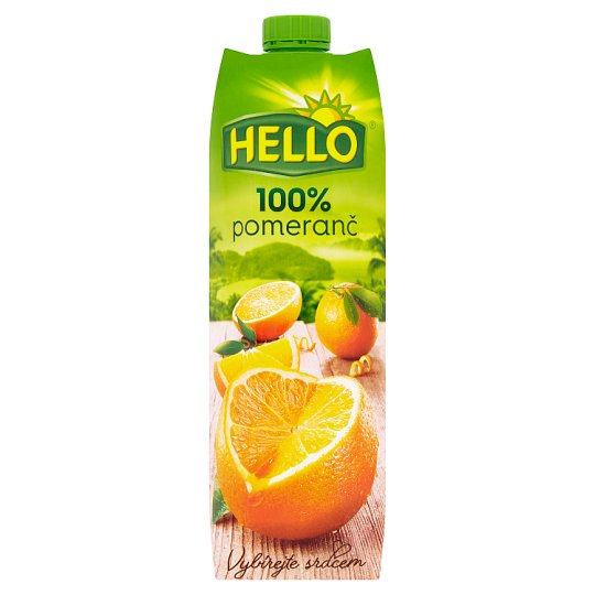 Hello Pomeranč 100% 1l