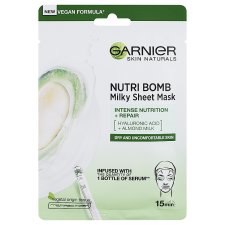 Garnier Skin Naturals Nutri Bomb Nourishing Tissue Mask with Almond Milk, 28 g