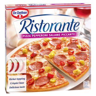 Dr. Oetker Ristorante Pizza Pepperoni Salame Piccante 340g