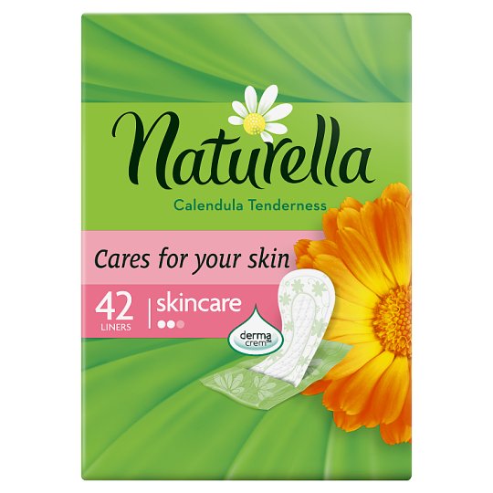 Naturella Panty Liners Skincare Calendula Tenderness, 42 Liners Tesco