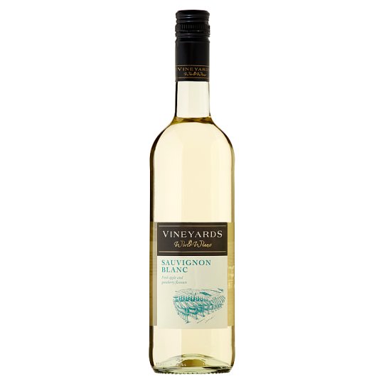 Vineyards World Wines Sauvignon Blanc bílé víno suché 750ml