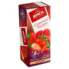 Jemča Červené plody ovocný čaj aromatizovaný 20 x 2g (40g)