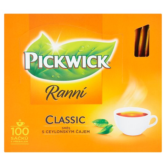 PICKWICK Ranní Tea 100 pcs 175g