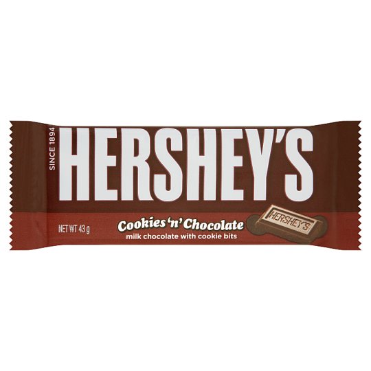 Hershey's Mléčná čokoláda s křupinkami 43g