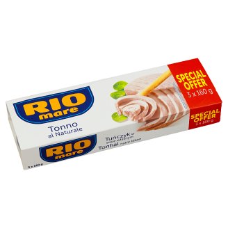 Rio Mare Tuňák ve vlastní šťávě 3 x 160g