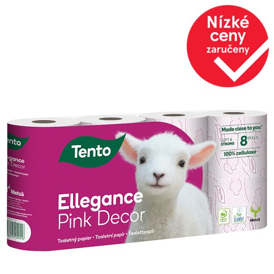 Tento Ellegance Cherry blossom toaletní papír 8 rolí