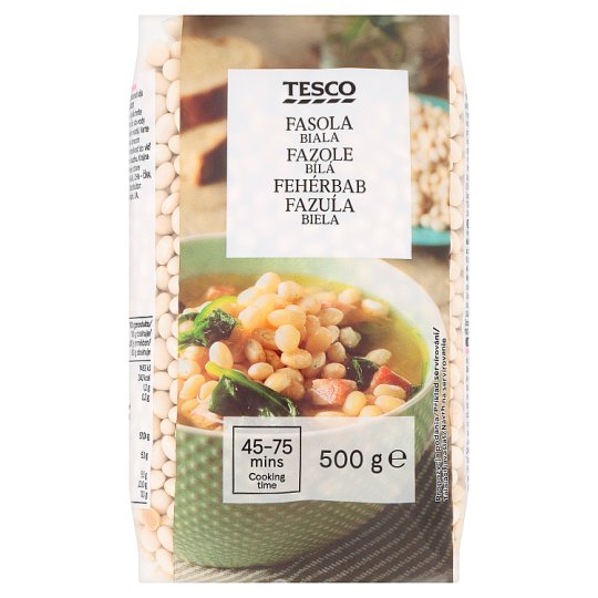 Tesco White Beans 500g