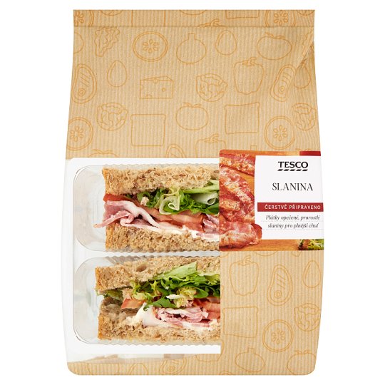 Tesco Sendvič slanina 153g