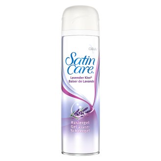 Gillette Satin Care Lavender Kiss Gel Na Holení 200 ml