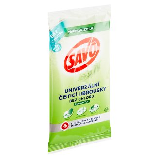 Savo čisticí ubrousky Eukalyptus 30 ks