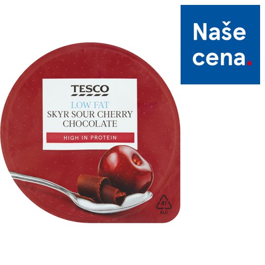 Tesco Skyr zakysaný mléčný výrobek višňovo-čokoládový 140g