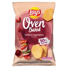 Lays Oven Baked Grilled Vegetables Falvoured 125g