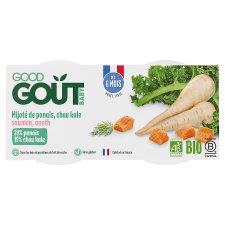 Good Gout Organic Salmon with Cabbage and Parsnip 2 x 190g