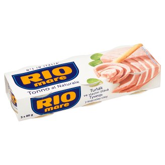 Rio Mare Tuňák ve vlastní šťávě 3 x 80g