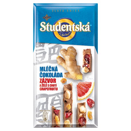 Orion Studentská pečeť Mléčná Zázvor 170g