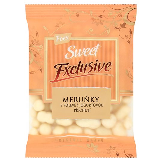 Poex Sweet Exclusive Meruňky v polevě s jogurtovou příchutí 200g