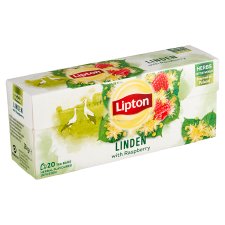 Lipton Linden with Raspberry Flavoured Herbal Infusion 20 Bags 18g