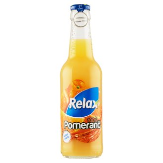 Relax Pomeranč 100% 250ml