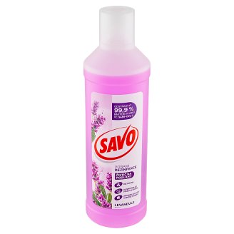 Savo Bez chloru Na podlahy Levandule 1000ml