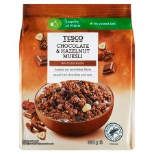 Tesco Chocolate & Hazelnut Muesli 350g