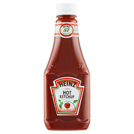 Heinz Hot Ketchup 455g Tesco Groceries