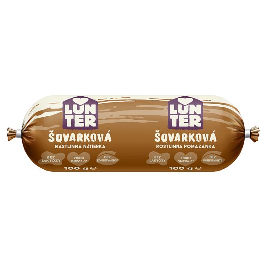 Lunter Škvarková rostlinná pomazánka 100g