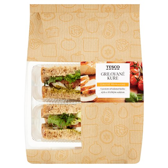 Tesco Sendvič grilované kuře 149g