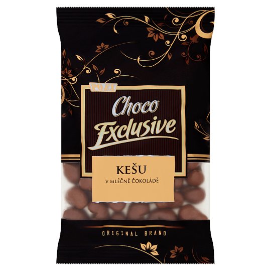 Poex Choco Exclusive Kešu v mléčné čokoládě 150g