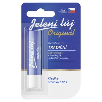 Jelení lůj Originál tradiční pomáda na rty