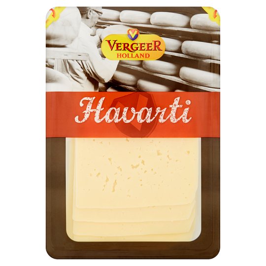 Vergeer Holland Havarti 45+ polotvrdý sýr 100g