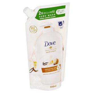 Dove Bambucké máslo a vanilka Tekuté mýdlo náhradní náplň 500ml