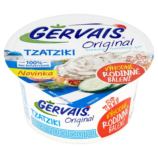 Gervais Original Krémový tvarohový sýr tzatziki 190g