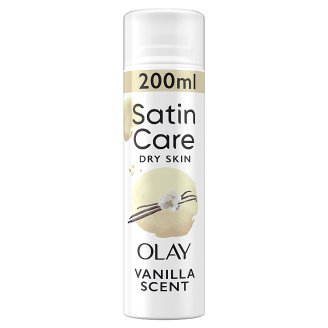 Gillette Satin Care Vanilla Dream Gel Na Holení S Dotekem Olay 200 ml