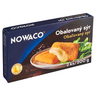 Nowaco Obalovaný sýr předsmažený 200g