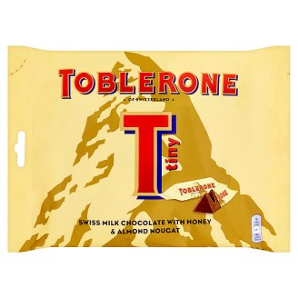 Toblerone Tiny švýcarská mléčná čokoláda s medovo-mandlovým nugátem 200g