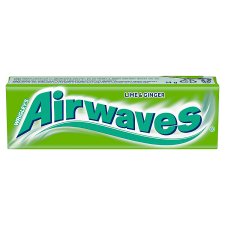 Wrigley's Airwaves Lime & Ginger 10 pcs 14g