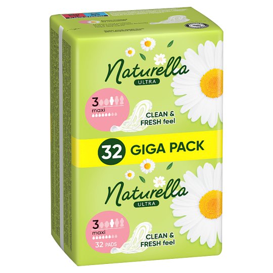 Naturella Ultra Maxi Sanitary Towels With Wings x32 Tesco Groceries