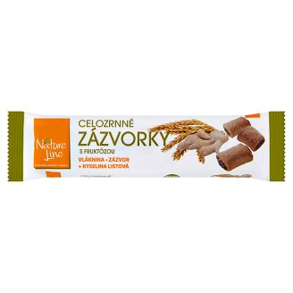 Nature Line Celozrnné zázvorky 65g