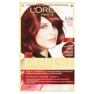L'Oréal Paris Excellence Creme intenzivní červená 6.66