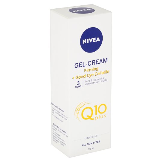 Nivea Q10 Plus Firming Anti Cellulite Gel Cream 0ml Tesco Groceries