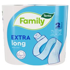 Tento Family Extra Long Paper Towels 2 Plies 2 Rolls